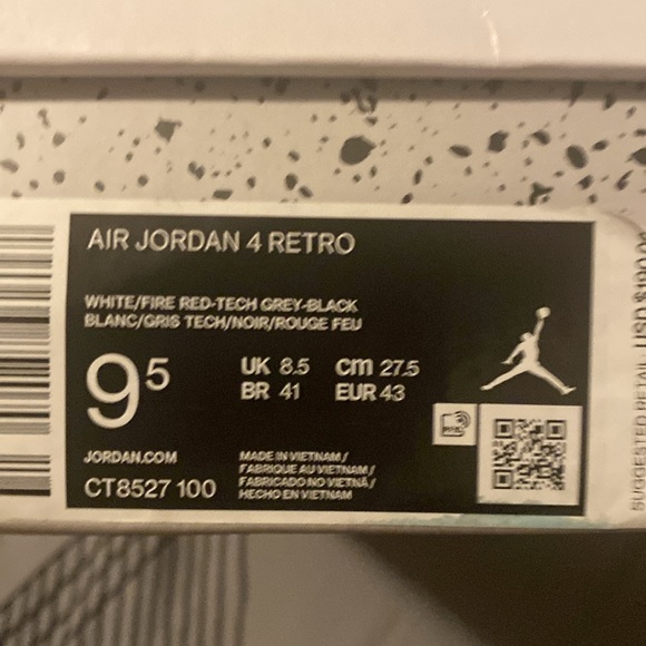 Jordan 4 Oreos - Picture 2 of 4